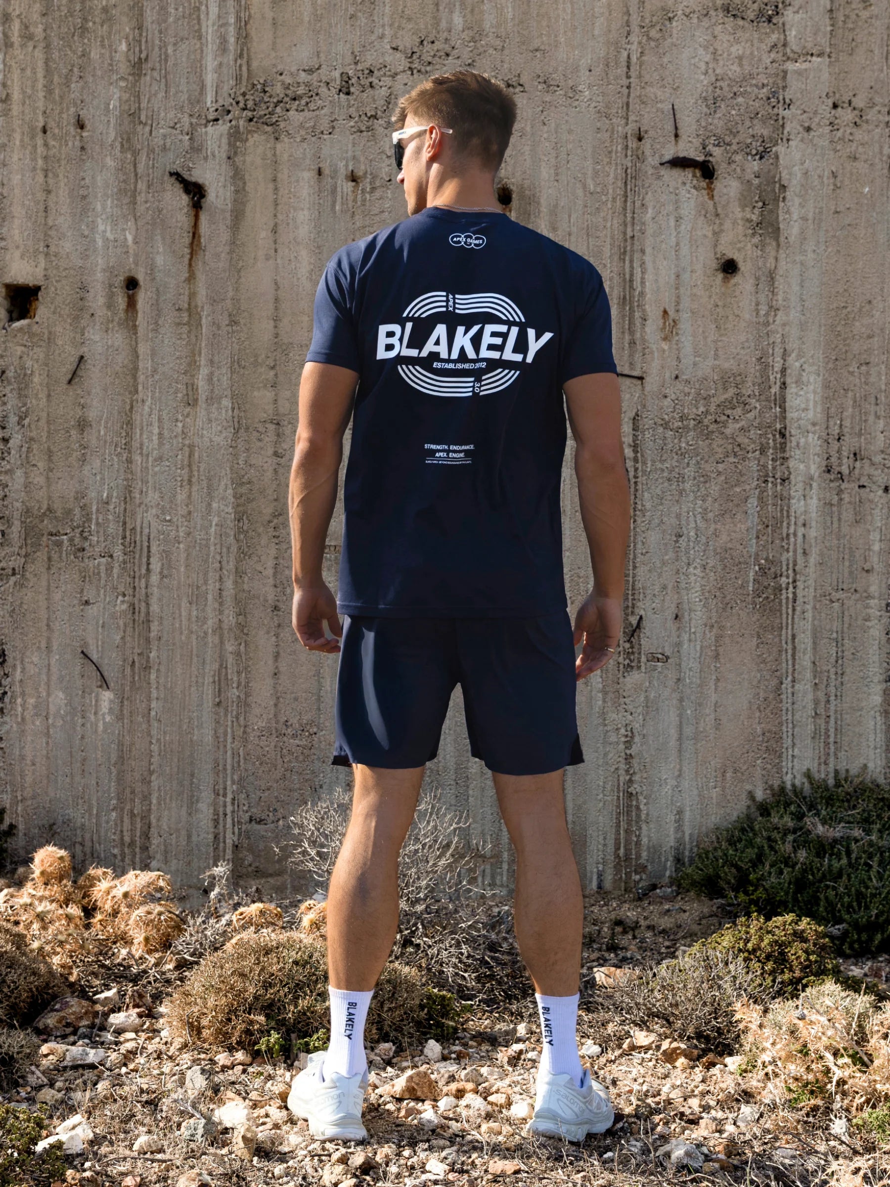 Track Active Training Shorts - True Navy